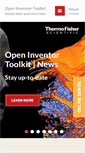 Mobile Screenshot of openinventor.com